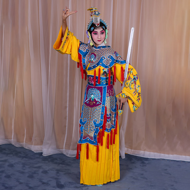 金东霸王别姬虞姬服 软绉别姬服