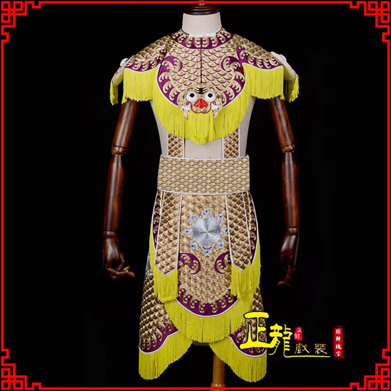 金东武将士兵云肩鱼鳞侉子